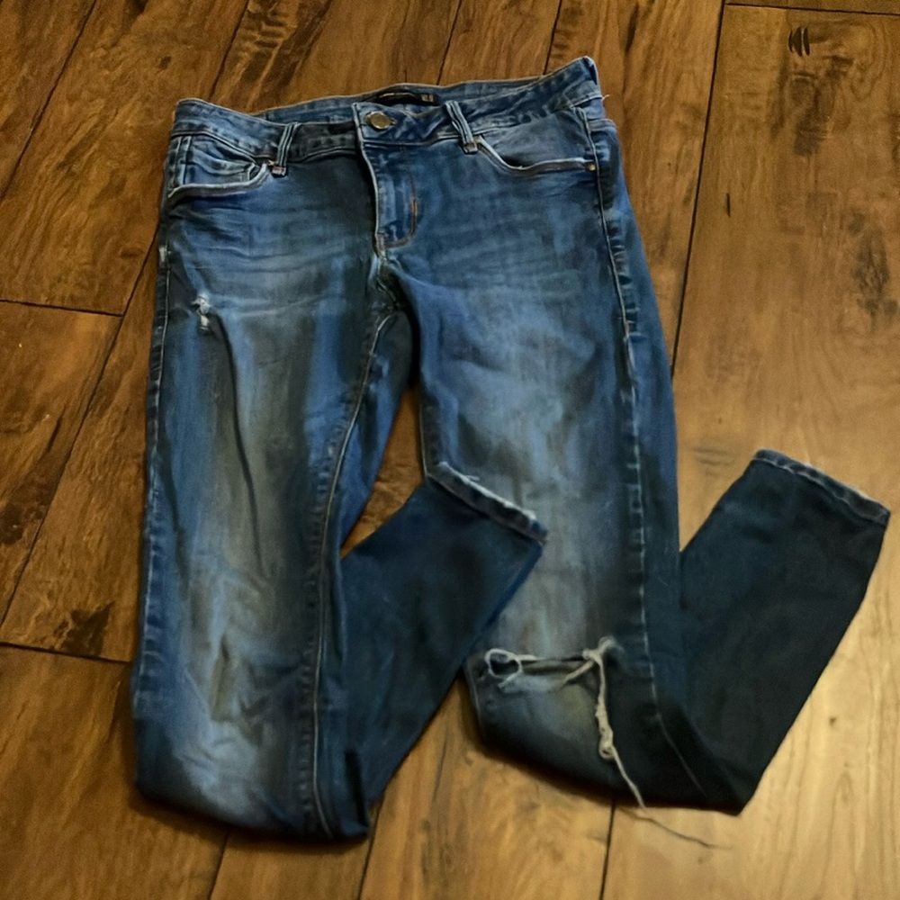 Zara Ripped Skinny Jeans